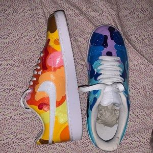 Custom NIKE court visions